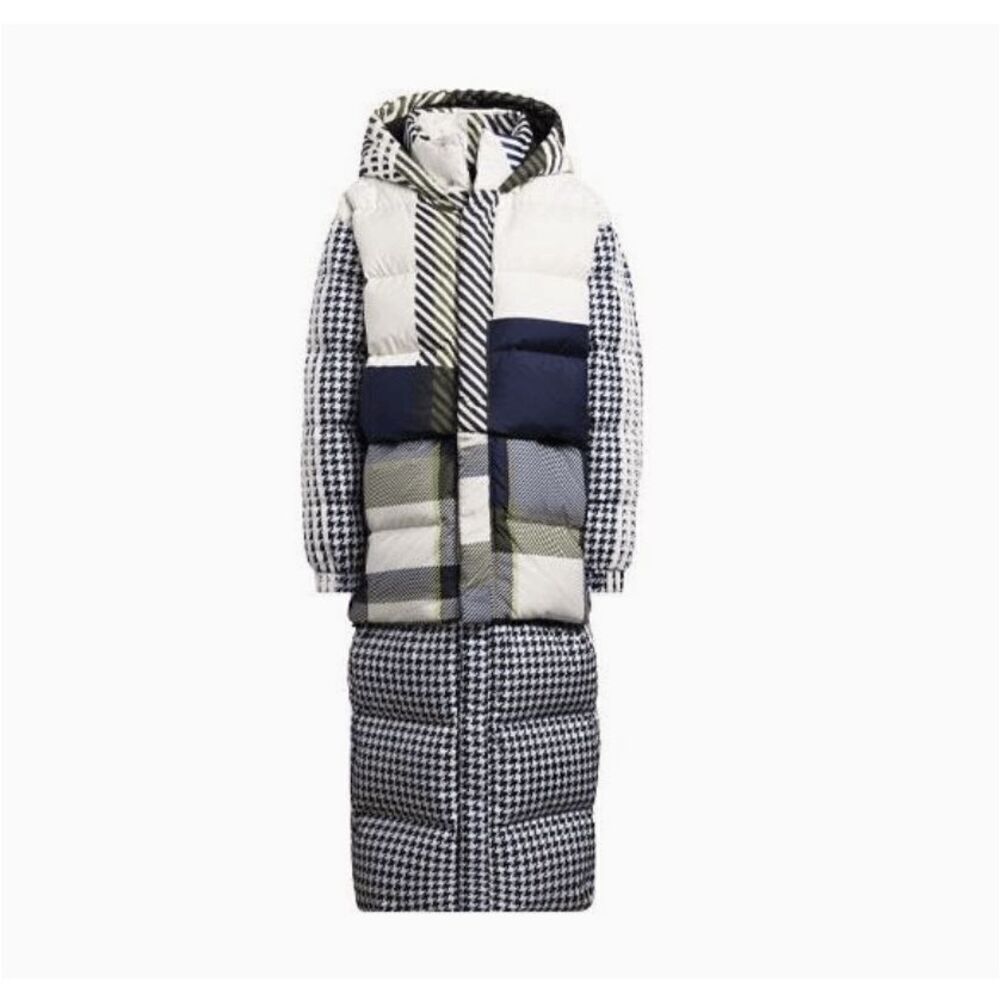 Adidas Ivy Park Halls of Ivy Kids Plaid Puffer Jacket. Kids Size 3T XL (ALL GEND - Picture 5 of 5